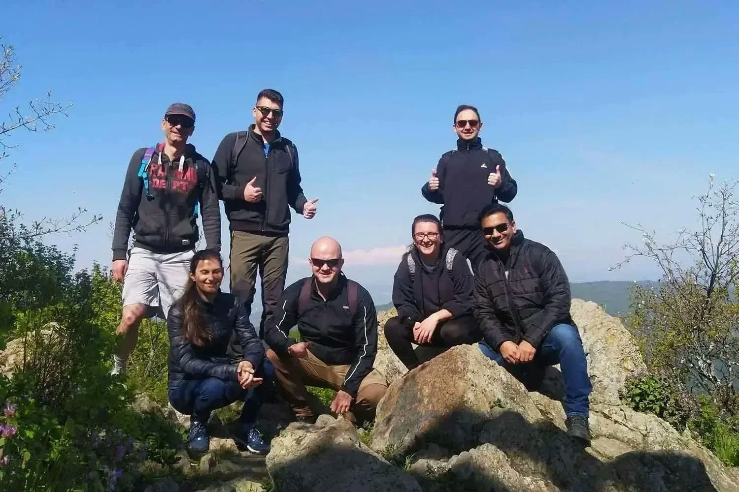 Supercharged HCLTechies on mountain day