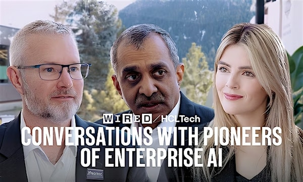 Vijay Guntur from HCLTech and David Treat from Pearson